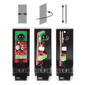 wireless photocell/beam with battery rotation up 180°