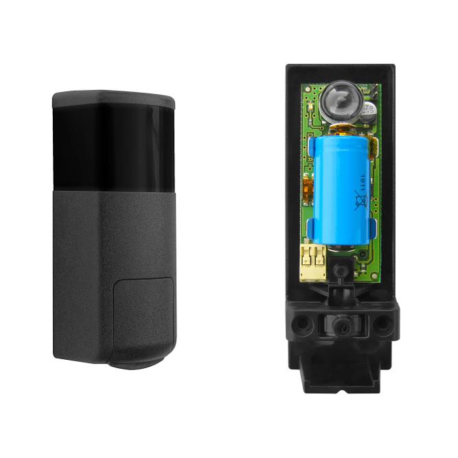 wireless photocell/beam with battery rotation up 180°