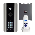 aes 603 abk architectural wireless audio intercom with keypad