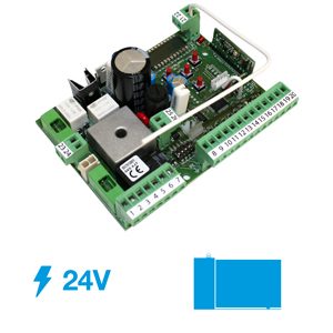 bios1 replacement control panel for allmatic 24v sliding gate motors