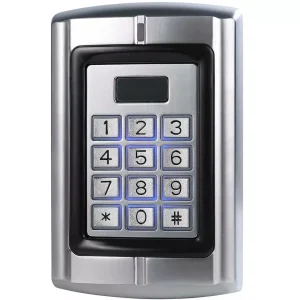 stainless steel access control keypad with proximity reader