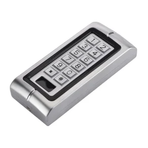 slimline stainless steel access control keypad with proximity reader