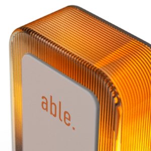 able v2 led flashing light and antenna for gates | 14y002 24v