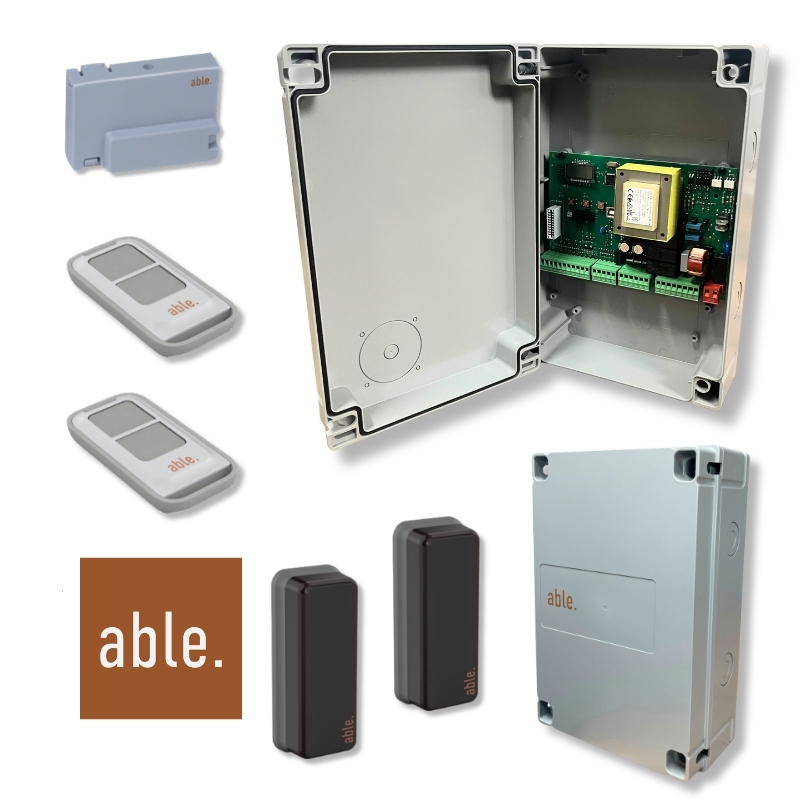 able v2 230v cx evo1 control panel & gate accessories kit | 28y005